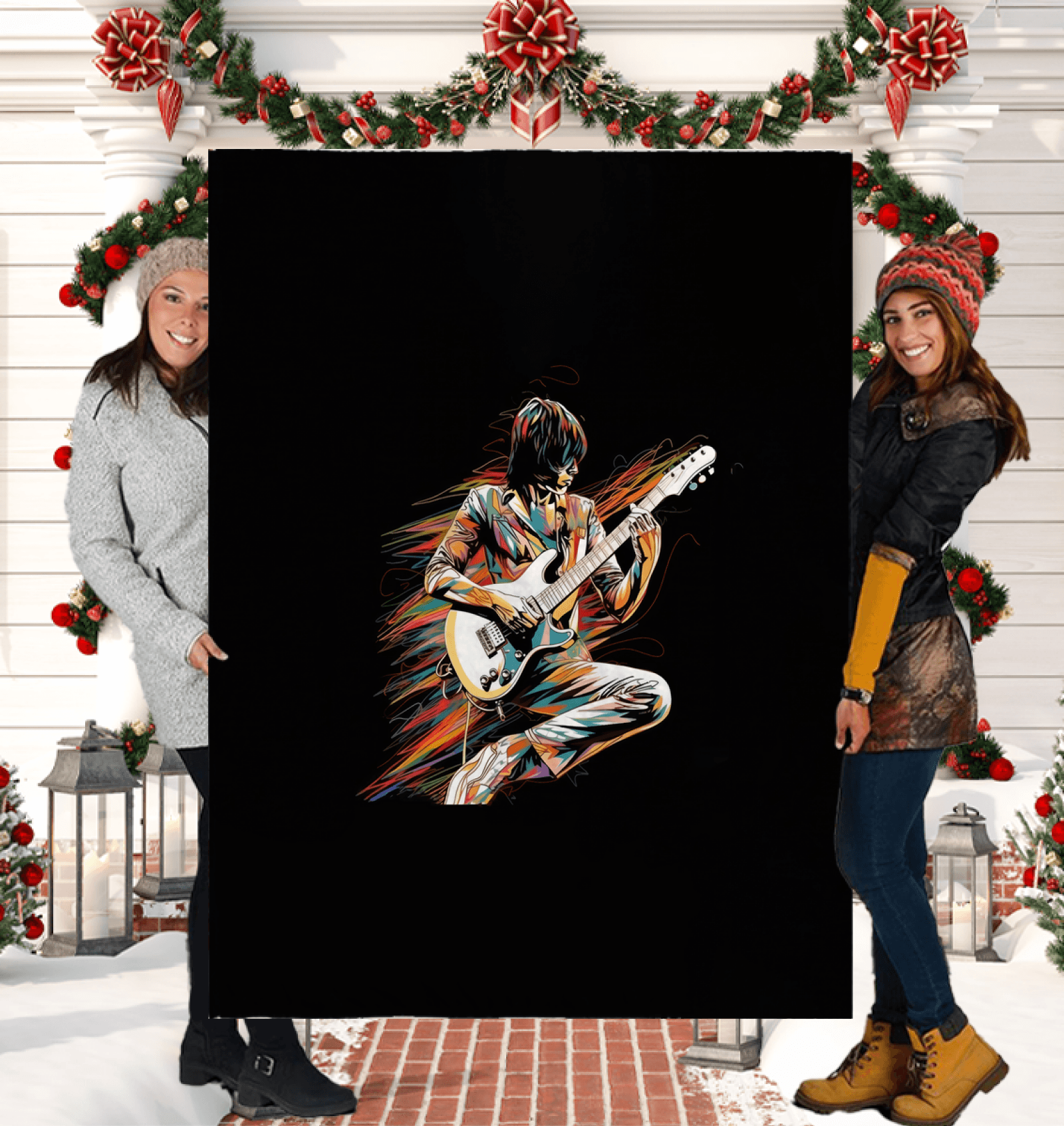 Melodic Couture Sherpa Throw - Beyond T-shirts