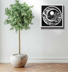 Wind and Stillness canvas for creating a restful room ambiance.