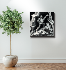 Musicians create magic moments Wrapped Canvas