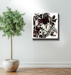 Note Nirvana Wrapped Canvas