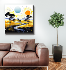 Enchanting Ecosystem Rainforest Canvas