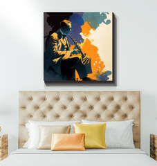 Mozart's Masterpiece - Classical Music Canvas Art - Beyond T-shirts