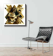 Treble Trails Wrapped Canvas