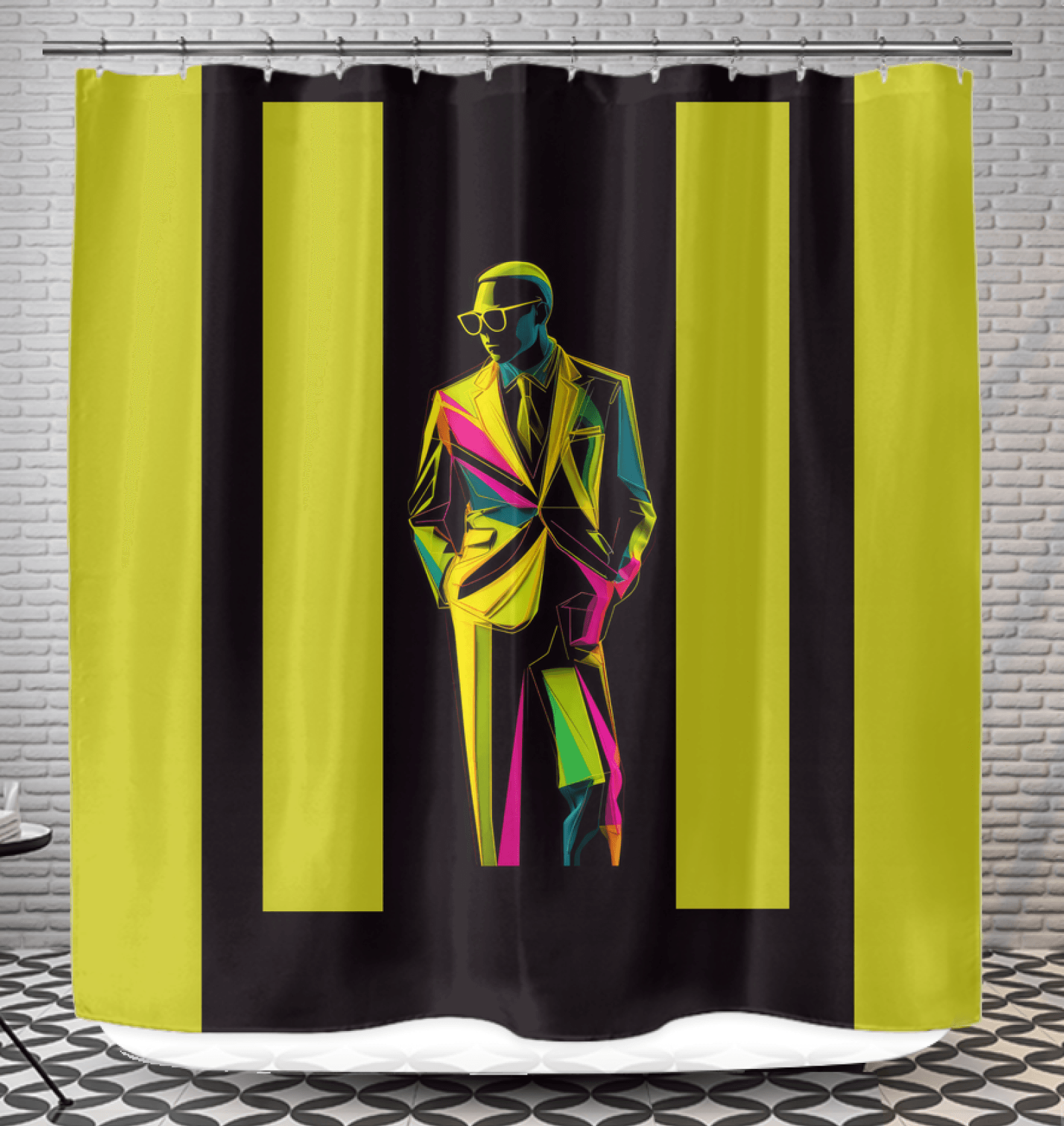 Couture Chic Shower Curtain - Beyond T-shirts