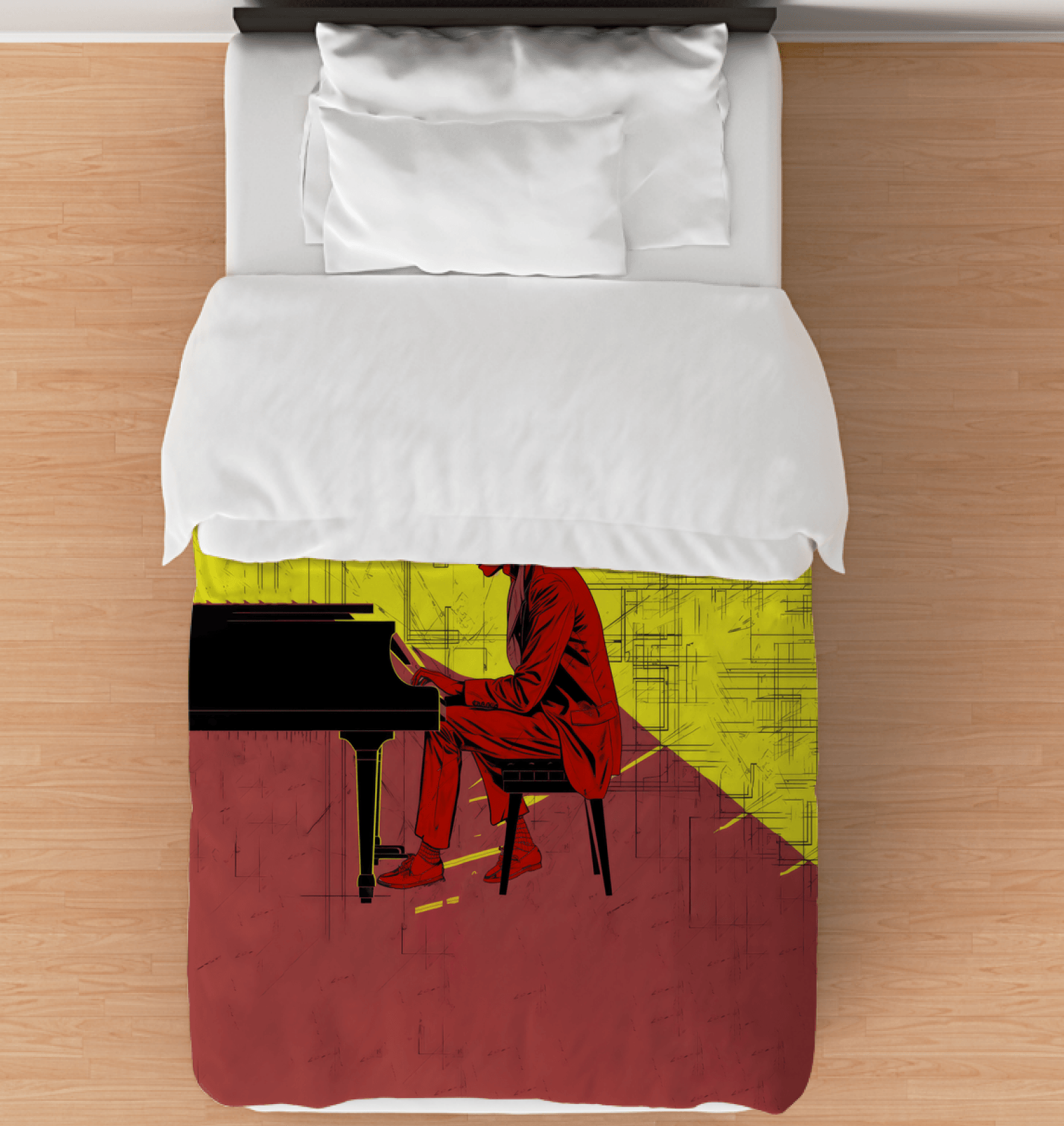 Punk Rock Chic Comforter - Beyond T-shirts