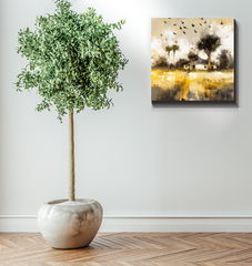 Autumn Dreams Landscape Wrapped Canvas