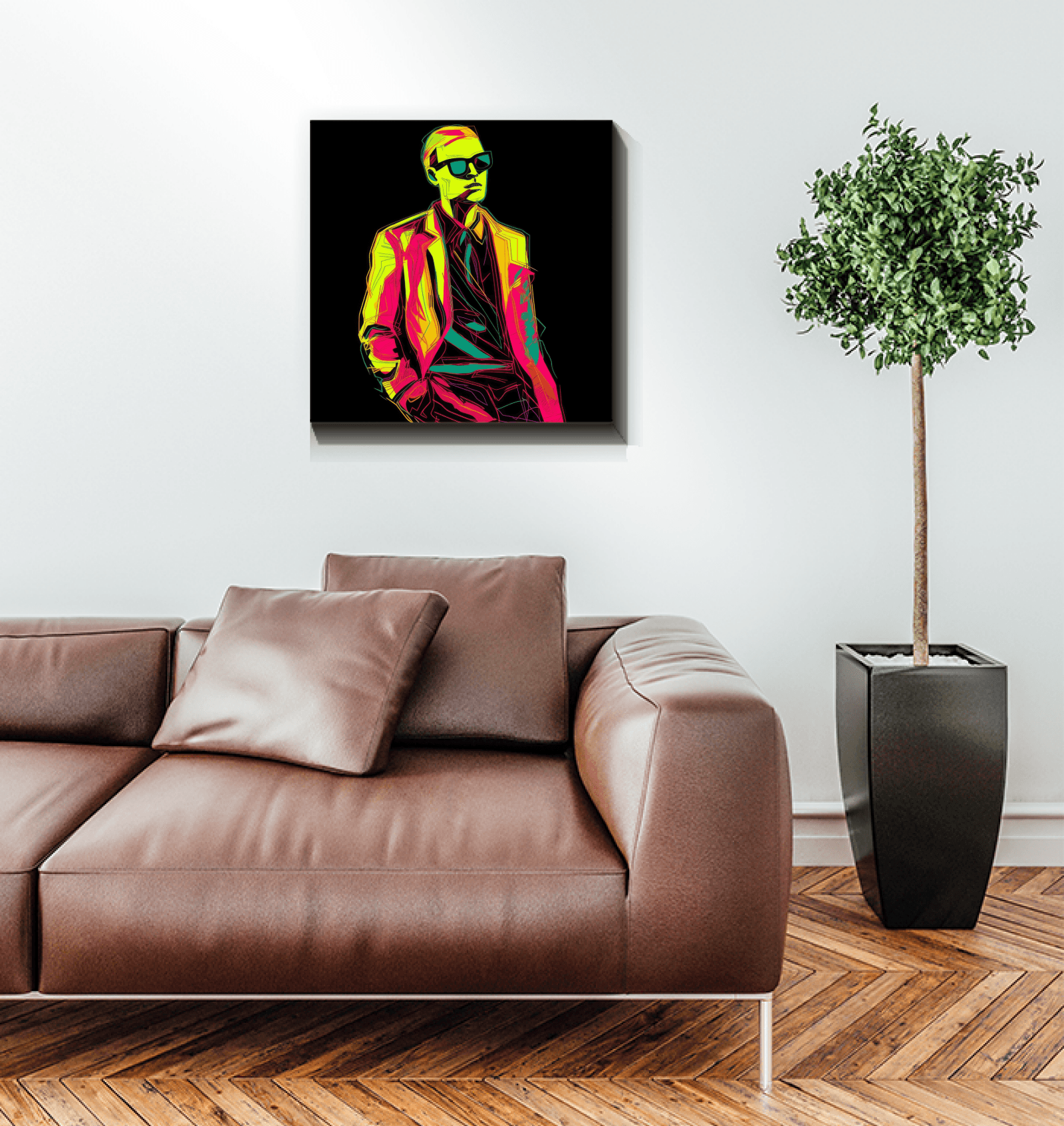 Stylish Silhouettes Canvas Art - Beyond T-shirts