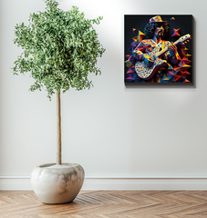 Musical Metropolis Wrapped Canvas
