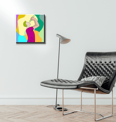 Singing Guy1 Wrapped Canvas - Beyond T-shirts