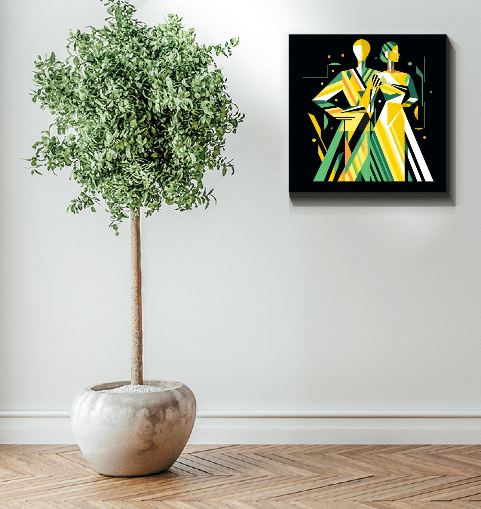 Runway Glamour Fashion Art Canvas - Beyond T-shirts