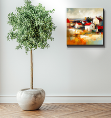 Coastal Escape Wrapped Canvas