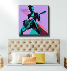 Fashion Fusion Elegance Wrapped Canvas - Beyond T-shirts