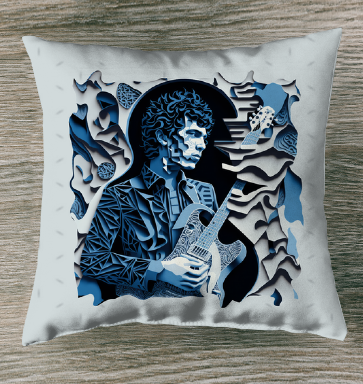 Orchestral Oasis Outdoor Pillow