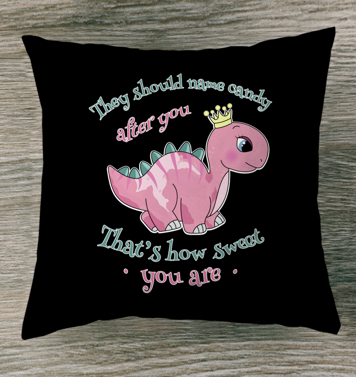 How Sweet You Are Outdoor Pillow