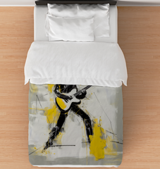 Abstract Reflections Minimalist Duvet Cover