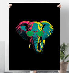 Elephant Family Harmony Sherpa Blanket - Beyond T-shirts