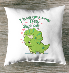 I Love You Outdoor Pillow