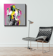 Dreamscape Symphony Minimalist Abstract Wrapped Canvas