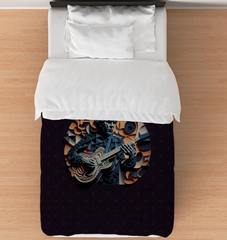 Techno Wave Duvet Cover