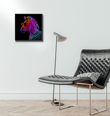 Zebra Harmony Canvas Print - Beyond T-shirts