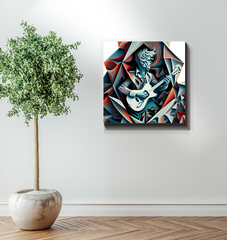 Music inspires great ness Wrapped Canvas