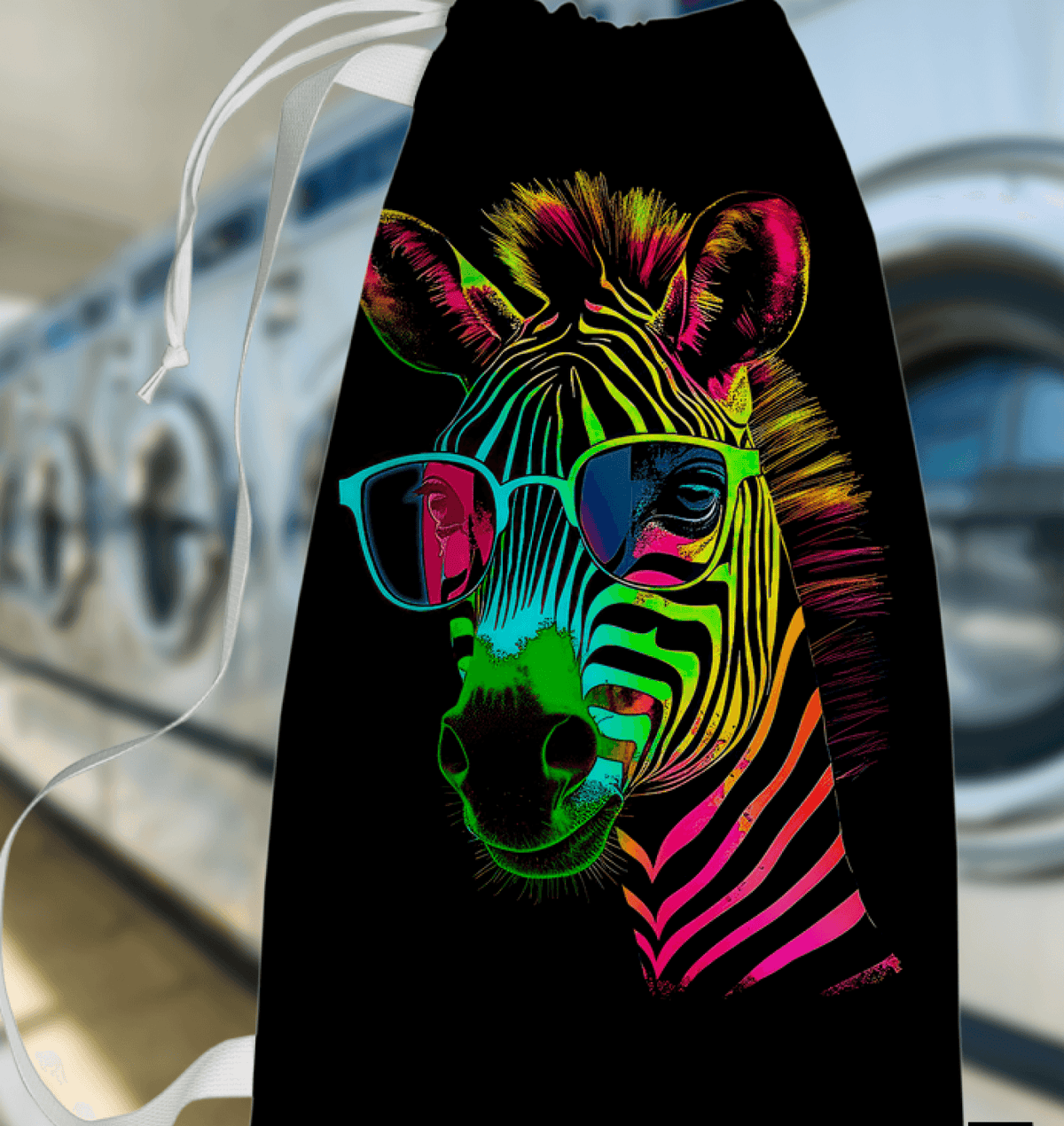 Serengeti Stripes Zebra Laundry Bag - Beyond T-shirts