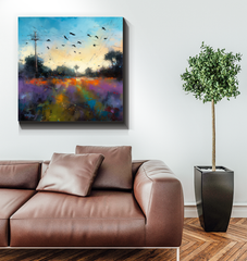 Canyon Carved by Time Wrapped Canvas