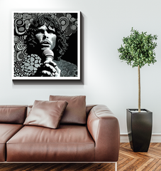 Rock Ballad Echo Wrapped Canvas