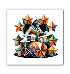 Tuneful Tunes Wrapped Canvas