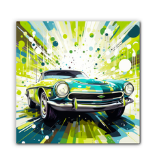 Tunnel Velocity Wrapped Canvas