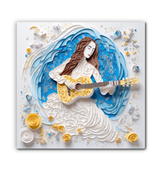 Enchanting space-themed Symphony Canvas for home decor
