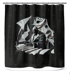 Opera Overture Shower Curtain