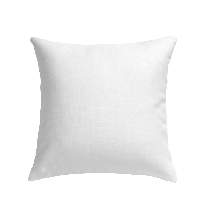 Stylish black and white Ying Yang indoor pillow.