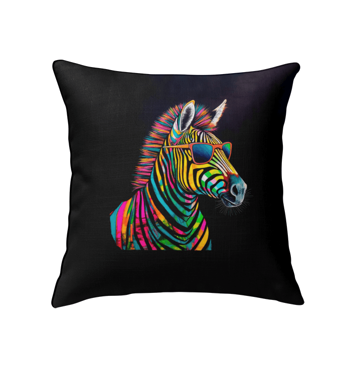 Zebras in Stride Indoor Pillow - Beyond T-shirts