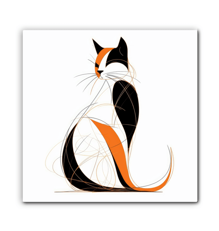 Graceful Cat Watercolor Dream Canvas - Beyond T-shirts