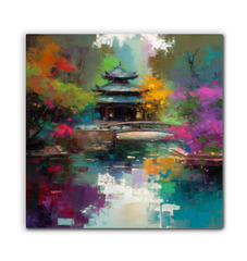 Mountain Majesty Landscape Wrapped Canvas