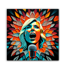 Electro Pop Canvas