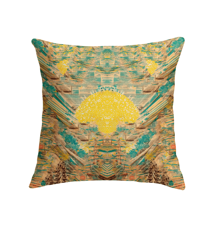 Coastal Connection Indoor Pillow Dive Into Ocean Serenity - Beyond T-shirts