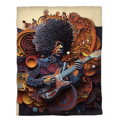 Rock Legend Duvet Cover