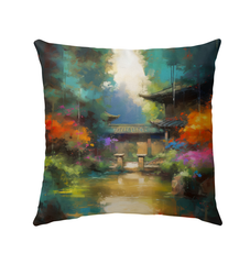 Mountain Majesty Outdoor Pillow