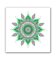 Mandala Fusion Glass Mosaic - Beyond T-shirts