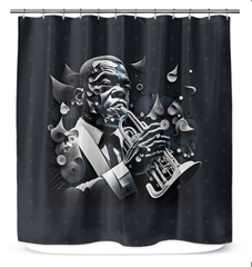 Fugue Flow Shower Curtain