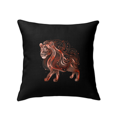 Majestic Roaring Lion Pillow