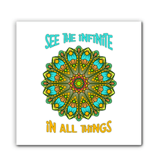 Floral Mandala Art Piece - Beyond T-shirts