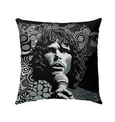 Whimsical Notes Outdoor Pillow