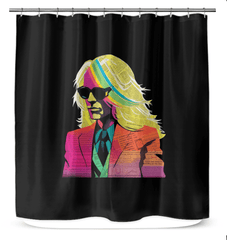 Glamour Graffiti Bath Screen - Beyond T-shirts