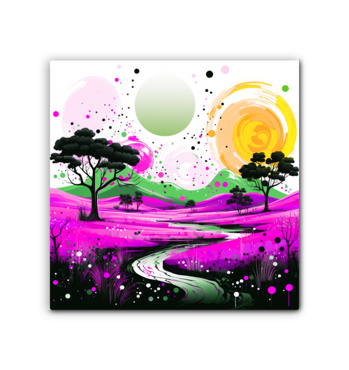 Majestic Mountain Marvel Landscape Canvas Art