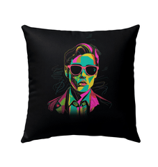 Vintage Elegance Outdoor Pillow - Beyond T-shirts