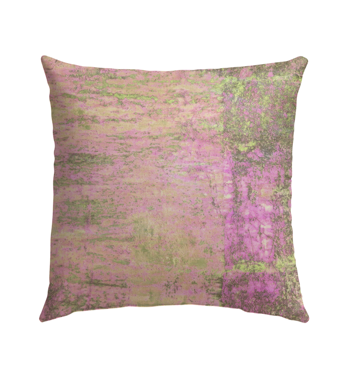 Stylish Pebble Design Outdoor Pillow in Natural Setting