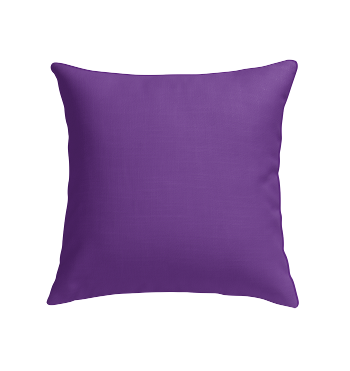 Elegant indoor pillow with unique monogram customization.